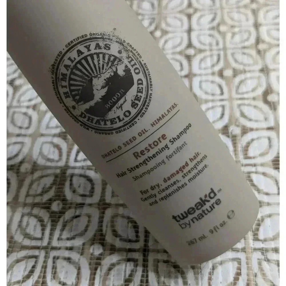 TWEAK'D BY NATURE ~ RESTORE HAIR STRENGTHENING SHAMPOO ~ HIMALAYAS ~ 9 OZ Sealed - Picture 3 of 4